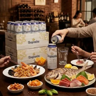 淘金币59.11元、今日必买：福佳 比利时风味白啤酒 500ml*12罐