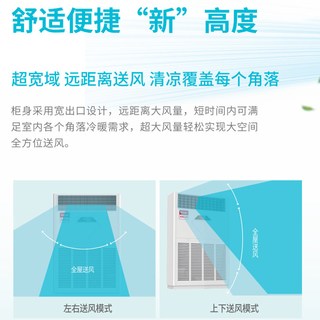 ICONGO CGMV-260LW/DS-A 5匹变频冷暖 380V双风轮 立柜式空调