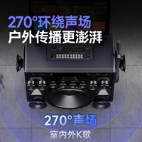 SANSUI/山水 Q129Pro 带显屏户外广场舞音箱