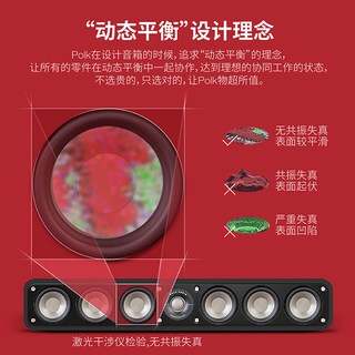 Polk普乐之声 S35 高保真中置音箱
