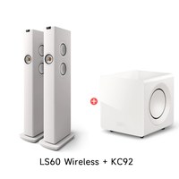KEF LS60 Wireless+KC92 无线HiFi音响 落地音箱套装