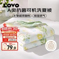 LOVO 罗莱家纺 人 A类抗菌可机洗夏被-沐夏 200*230cm