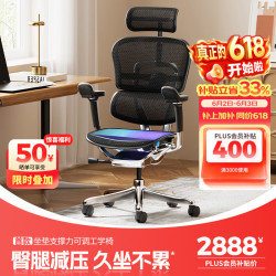 Ergonor 人体工学椅  黑色网