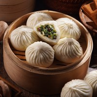 真尝家 国产素菜包 360g/盒/6只