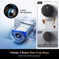 科沃斯 X8 PRO OMNI扫拖一体机器人 18000Pa吸力 热水洗地 自动集尘