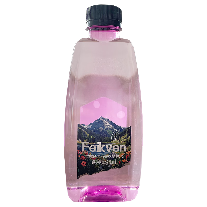 斐矿 长白山天然矿泉水 420ml*12瓶 泉景四季春