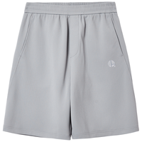 JACK&JONES 速干华夫格宽松五分裤 浅灰 XL(185) 男士短裤