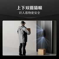 今日必买：德施曼 智能门锁3D人脸识别 &双摄可视猫眼大屏电子锁 &大圣Q5FPro（下摄版 &）