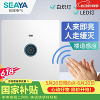 SEAYA 声光控开关 220V 白色