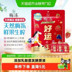 溜溜梅 梅冻 3种乳酸菌果浆好运梅500g