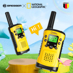 NATIONAL GEOGRAPHIC 儿童望远镜3公里对讲机无线对话户外生日儿童玩具儿童节礼物