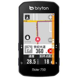 bryton百锐腾 R750 北斗GPS导航 2.8英寸彩屏 自行车码表