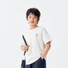 巴拉巴拉 10302-208224117216 木耳边条纹 米白色 110cm T恤