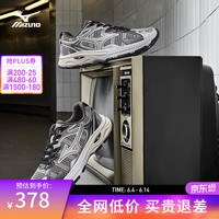 美津浓 缓震透气 跑步鞋  17/赛博银 通用 41