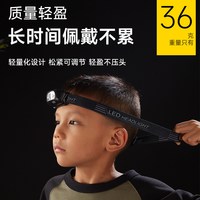 自由猫 强光充电 黑色 户外头灯