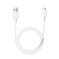 小米 小米3A USB-A转Type-C快充数据线 白色 1m
