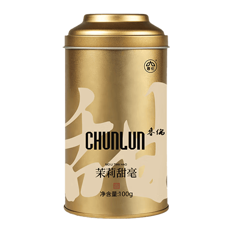春伦 茉莉甜毫 特级 100g罐装 2026新茶 茉莉花茶