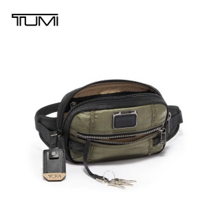 TUMI ALPHA BRAVO系列 弹道尼龙+锦纶 男士腰包/胸包 0232701OLVG