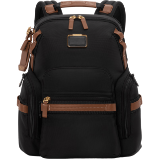 TUMI Alpha Bravo系列 男士双肩包 黑色