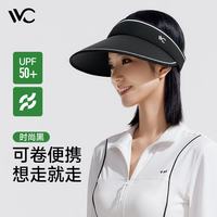VVC 防紫外线 空顶遮阳帽 黑色