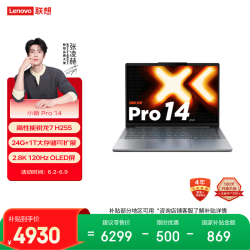联想 小新Pro 14c AHP10R 2.8K OLED 120Hz 笔记本电脑  14英寸锐龙版 集成显卡 2880*1800 R7-H255 24GB 1TB