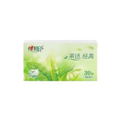 心相印 茶语经典茶香味手帕纸 4层 6片30包