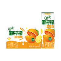 伊利 优酸乳嚼柠檬轻乳果汁饮品系列  礼盒装  血橙版 220g*10盒 4月产