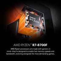 微星 MSI R7-8700F DDR5 NVMe SSD VR就绪 游戏主机
