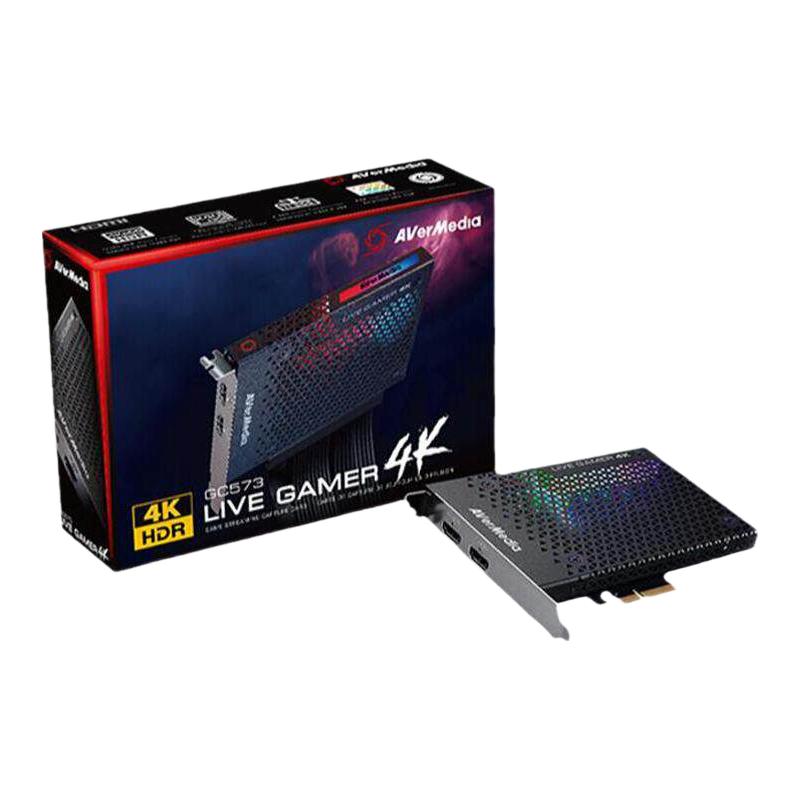 AVerMedia 圆刚 GC573 PCIe 4K60 HDMI视频采集卡