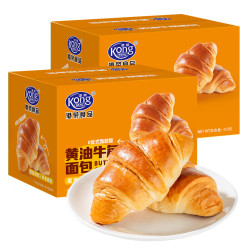 港荣 黄油牛角面包 420g*2箱