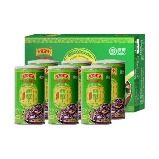 王老吉 无蔗糖粗粮王八宝粥320g*6罐