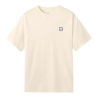 CAMEL/骆驼 重磅纯棉T恤 男士圆领宽松短袖 浅灰 XL