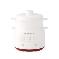 奥克斯 煮蛋器 蒸蛋器 电蒸锅蒸早餐神器多功能全自动迷你小型2-3人用早餐机  单层 基础款