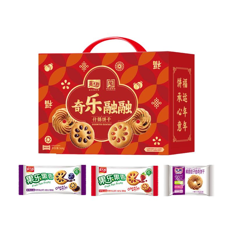 嘉士利 坚果饼干零食组合礼包