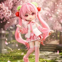 BLOKS 布鲁可积木 初音未来 绮遇记 樱花未来