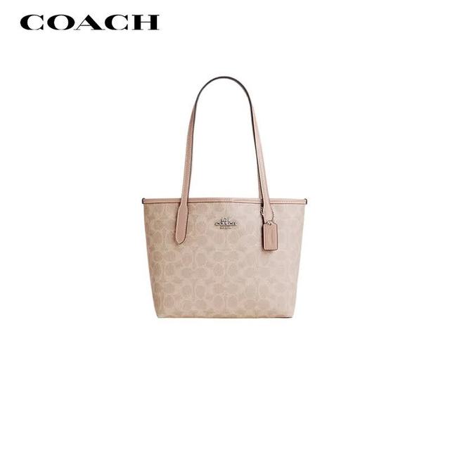 PLUS会员：COACH CITY23 小号单肩托特包 CU759
