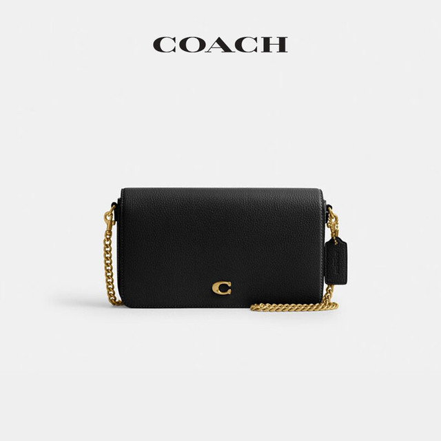 COACH 经典标志 MILA通勤斜挎包 老花复古链条包