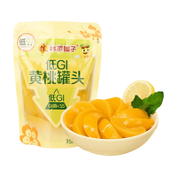 林家铺子 低GI黄桃罐头 180g*1袋
