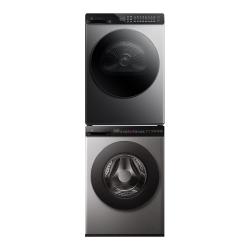 小米 米家洗烘套装Pro 10kg超净洗直驱变频全自动滚筒洗衣机 10kg定频干衣机