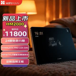 HIFIMAN HM2000播放器HIFI发烧级无损音乐MP3 自研HYMALAYA Pro DAC  512G容量