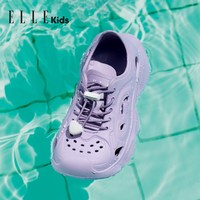 ELLE KIDS 儿童凉鞋 紫色 37码