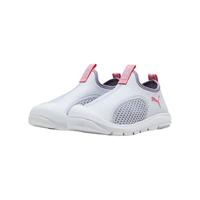 PUMA RACER 404938 网面透气一脚蹬儿童凉鞋 亮紫色-玫瑰粉 28