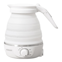 JIEXG SY-760 折叠硅胶 0.6L 旋钮款 电热水壶