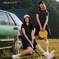 GANT/甘特 女士修身Polo领收腰连衣裙