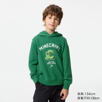 优衣库 童装男童女童UT Minecraft连帽卫衣我的世界运动衫485749