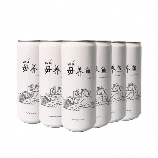 岱记精酿 经典小麦白啤酒精酿啤酒 毋养鱼白啤 330mL 24罐