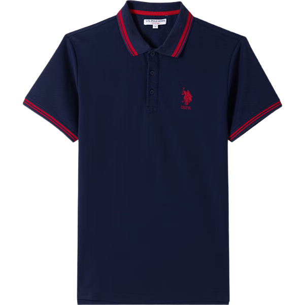 U.S. POLO ASSN. 男士POLO衫 藏蓝色 2XL