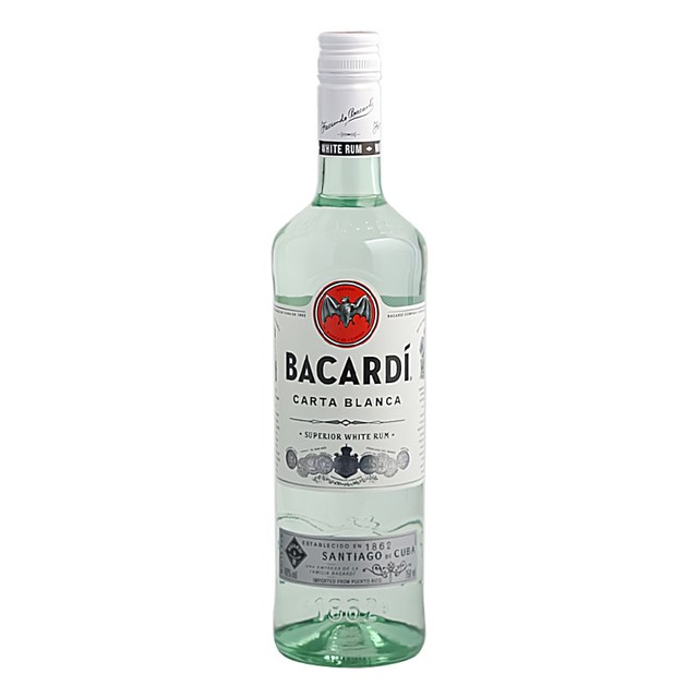 百加得 白朗姆酒 500ML
