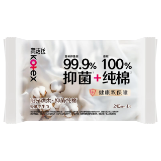 高洁丝 抑菌 卫生巾 240mm 1片