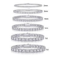 网球手链  2.0mm  3.0mm，16.5cm   15.5cm